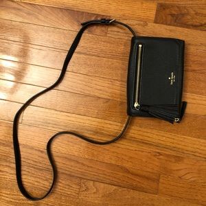 Kate Spade Black Small Crossbody Purse